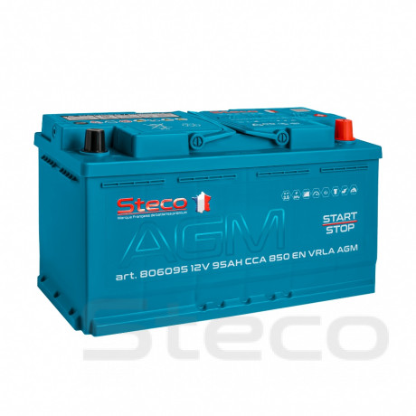 Аккумулятор STECO AGM 95R+