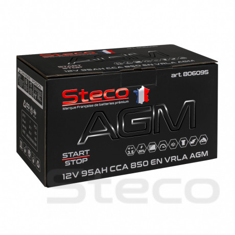 Аккумулятор STECO AGM 95R+