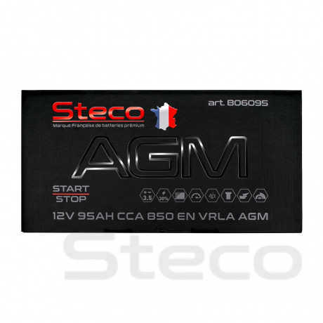 Аккумулятор STECO AGM 95R+
