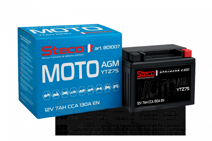 Аккумулятор MOTO AGM 130A 7Ah R+